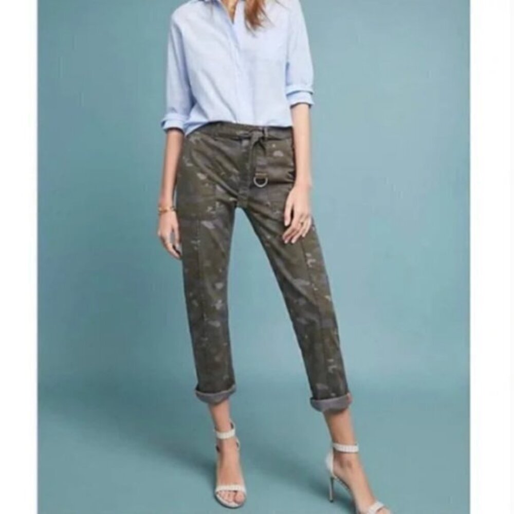 Anthropologie The Wanderer Camo Cargo Pants Size 25